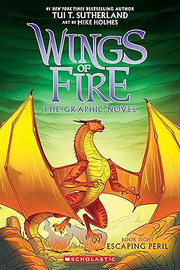 Escaping Peril: A Graphic Novel (Wings of Fire Graphic Novel #8)